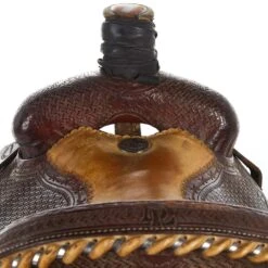 NRS Used 16in Bron Billy's Team Roper -Western Denim Store 01 1092TR 2