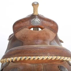 NRS Used 14.5in. Silver Mesa Barrel Racer -Western Denim Store 02 068BR 2