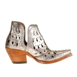 Ariat Women's Silver Metallic Dixon Boot -Western Denim Store 10031501 4