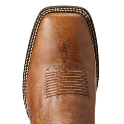 Ariat Men's Brown Circuit Wagner Square Toe Western Boot -Western Denim Store 10040327. 4
