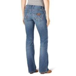 Wrangler Women's Retro Sadie Boot Cut Jeans -Western Denim Store 1007MWZRT 3