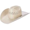 American Hats Two-Toned Vented Tan And Ivory Straw Cowboy Hat -Western Denim Store 103639 default l
