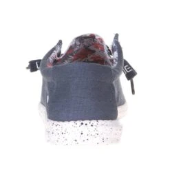 Heydude Men's Hey Dude Blue Wally Stretch Casual Shoe -Western Denim Store 110382600 3