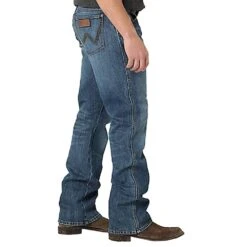 Wrangler Men's Retro Relaxed Fit Bootcut Buxley Jean -Western Denim Store 112314613 3