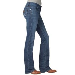 Wrangler Women's Retro Sadie Low Rise Bootcut Jeans -Western Denim Store 112321498 02