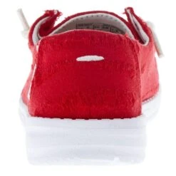 Heydude Women`s Hey Dude Wendy Boho Distressed Salsa Red Casual -Western Denim Store 121410238 04