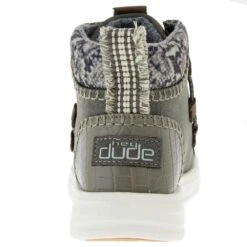 Heydude Women`s Hey Dude Eloise Recycled Leather Granite Casual -Western Denim Store 121893390 04