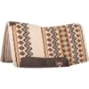 Classic ESP Blanket Top Contoured 32x34 Saddle Pad Cream/Coffee -Western Denim Store 150581 default l