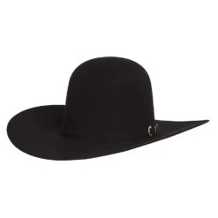 Western Denim Store 21 American Hats 40X Black Open Crown 4-1/4in. Brim Felt Cowboy Hat
