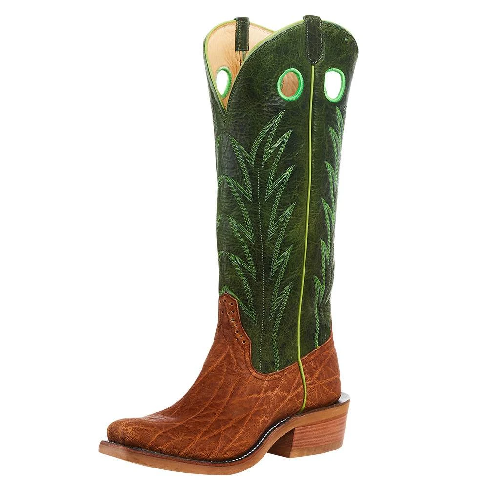 Rios Of Mercedes Men`s Brick Oiled Elephant 15in. Jade Navajo Bison Top Cutter Toe Boot 3 Rios Of Mercedes Men`s Brick Oiled Elephant 15in. Jade Navajo Bison Top Cutter Toe Boot
