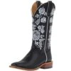 Macie Bean Women`s Black Eyed Susan Black Water Top Boot -Western Denim Store 153604 default l