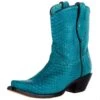 Corral Women`s Turquoise Python 8in. Top Boot