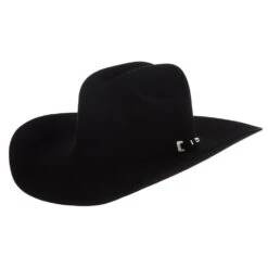 Western Denim Store 11 Resistol 20X Black Gold Precreased 4 1/4in. Brim Felt Cowboy Hat