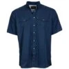 Hooey Mens Sol Navy Short Sleeve Pearl Snap With Lens Cleaner -Western Denim Store 163142 default l