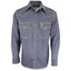 Western Welder Men's FR Cotton Twill Welding Shirt -Western Denim Store 163851 default l
