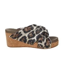 Corkys Footwear Women`s Corky's Cheerful Gold Cheetah Wedge -Western Denim Store 30 5394 GOLDCHEETAH 5