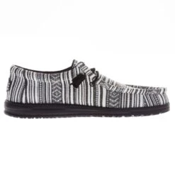 Heydude Men's Hey Dude Wally Serape Black Gravel Casual Shoe -Western Denim Store 40017 0YB 05