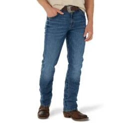 Wrangler Men's Retro 77 Slim Jeans -Western Denim Store 77MWZMP 3