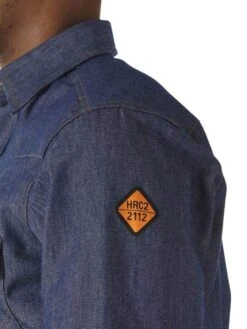 Wrangler Mens FR Flame Resistant Long Sleeve Twill Work Shirt 9 Wrangler Mens FR Flame Resistant Long Sleeve Twill Work Shirt -Western Denim Store 81W0eqBfLwL