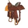 Nrs Competitors NRS Competitor Series Chocolate Youth Roughout Barrel Racing Saddle -Western Denim Store 86069 default l