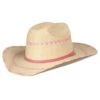 Atwood Hats Pink Pinto Palm Leaf Kid's Hat -Western Denim Store 95355 default l