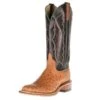 Anderson Bean NRS Ride Ready Women's Cognac Mad Dog Full Quill Ostrich Boots -Western Denim Store 97528 default l