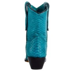 Corral Women`s Turquoise Python 8in. Top Boot -Western Denim Store A4196 04