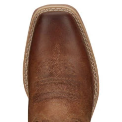 Justin Boots Women`s Rein Waxy Tan 12` Sand Brown Top -Western Denim Store JST 005 L2962 4