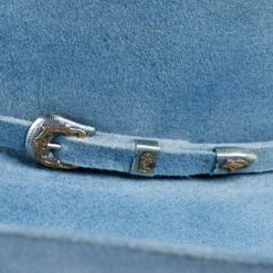 Jw Brooks Custom Hats 50X Robins Egg Smoke 4 1/4in. Brim Felt Cowboy Hat 9 Jw Brooks Custom Hats 50X Robins Egg Smoke 4 1/4in. Brim Felt Cowboy Hat -Western Denim Store JWB 50XRBESMK42 2