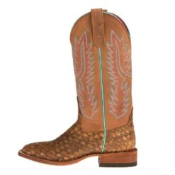 Macie Bean Women's Unbeweveable Crazy Train-13in Honey Crazy Boots -Western Denim Store M9092 2