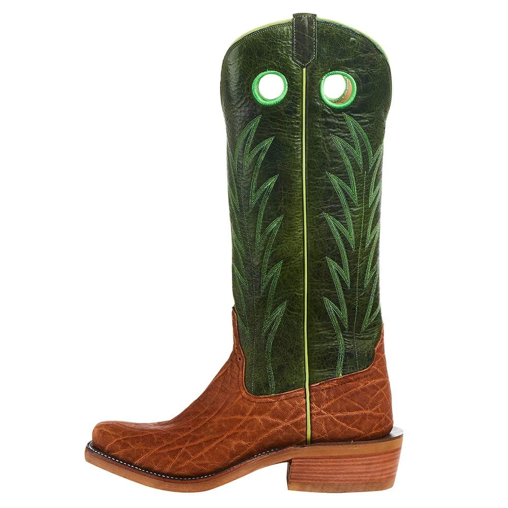 Rios Of Mercedes Men`s Brick Oiled Elephant 15in. Jade Navajo Bison Top Cutter Toe Boot 5 Rios Of Mercedes Men`s Brick Oiled Elephant 15in. Jade Navajo Bison Top Cutter Toe Boot - Image 3