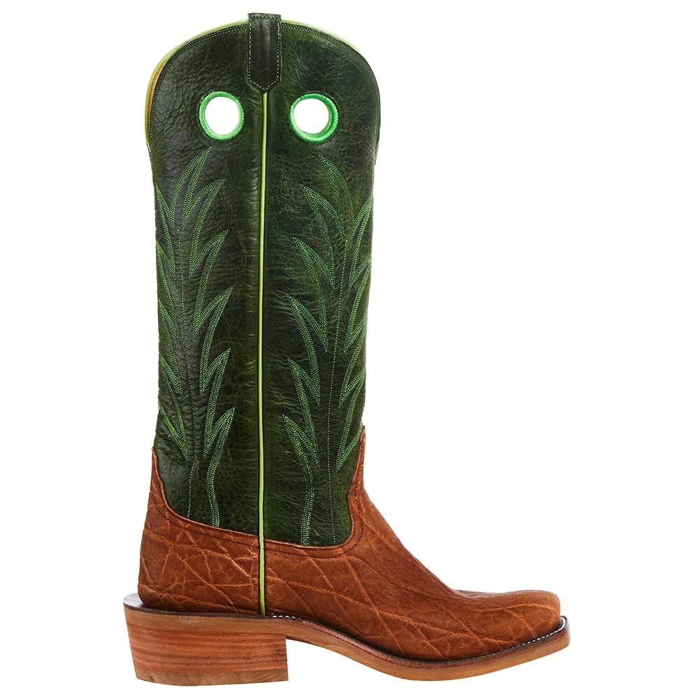 Rios Of Mercedes Men`s Brick Oiled Elephant 15in. Jade Navajo Bison Top Cutter Toe Boot 7 Rios Of Mercedes Men`s Brick Oiled Elephant 15in. Jade Navajo Bison Top Cutter Toe Boot - Image 5