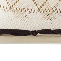 Rodeo King Ivory The Wind Shantung 4 1/2in. Brim Open Crown Straw Cowboy Hat -Western Denim Store RK318 4