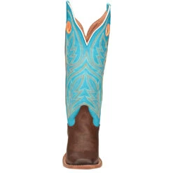 Tony Lama Women's Umber Brown Emmeline 15in. Buckaroo Cowgirl Boots -Western Denim Store SA1501 11