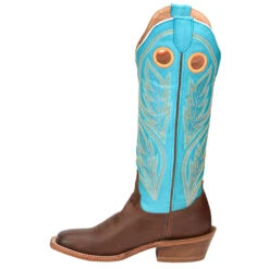 Tony Lama Women's Umber Brown Emmeline 15in. Buckaroo Cowgirl Boots -Western Denim Store SA1501 21