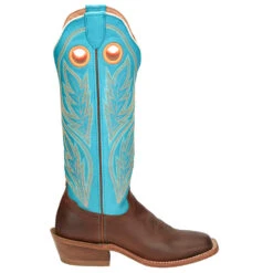 Tony Lama Women's Umber Brown Emmeline 15in. Buckaroo Cowgirl Boots -Western Denim Store SA1501 41