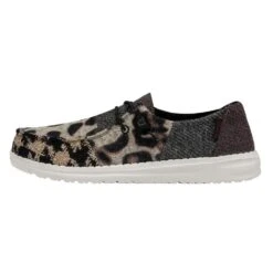 Heydude Women`s Hey Dude Wendy Patchwork Leopard Java Casual -Western Denim Store SS22 W 122371813 03