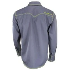 Western Welder Men's FR Cotton Twill Welding Shirt -Western Denim Store WWFR 1104GG 02